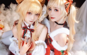 高端ACG女神喵小吉《圣诞特辑》双模盛宴 精彩花絮与高清图集 百度网盘下载